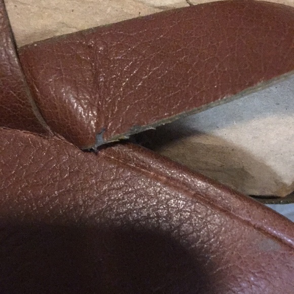 CYNTHIA VINCENT for target, brown wedge sz7 New - Picture 4 of 7